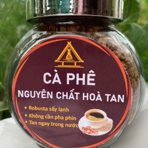 CÀ PHÊ NGUYÊN CHẤT HÒA TAN SẤY LẠNH